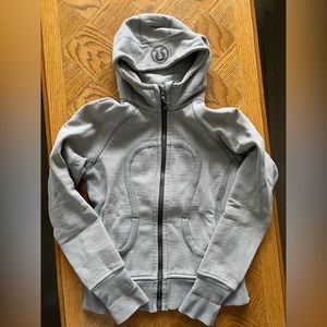Old style Lululemon scuba zip up sweater size 4